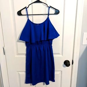 Size S Blue mid thigh summer dress